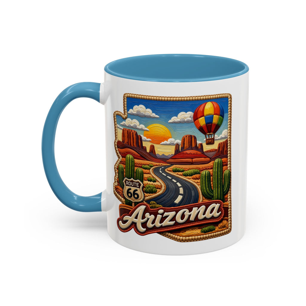 Arizona Route 66 Desert Scenic Mug | Accent Coffee Mug