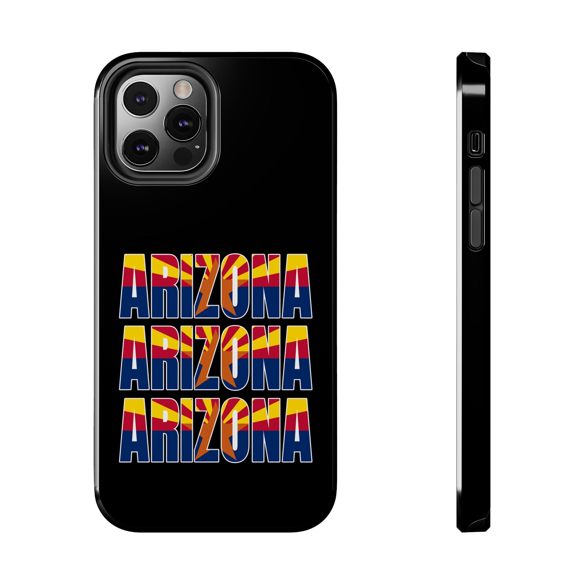 Arizona Tough Phone Cases, Southwest Desert Cacti Saguaro Prickly Pear, Protective Cover, Cell Phone Accessories, Gift for Phone Lovers,