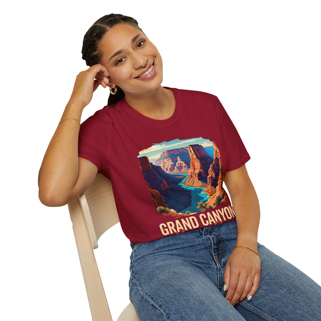 Grand Canyon National Park T-Shirt | Scenic Canyon Landscape