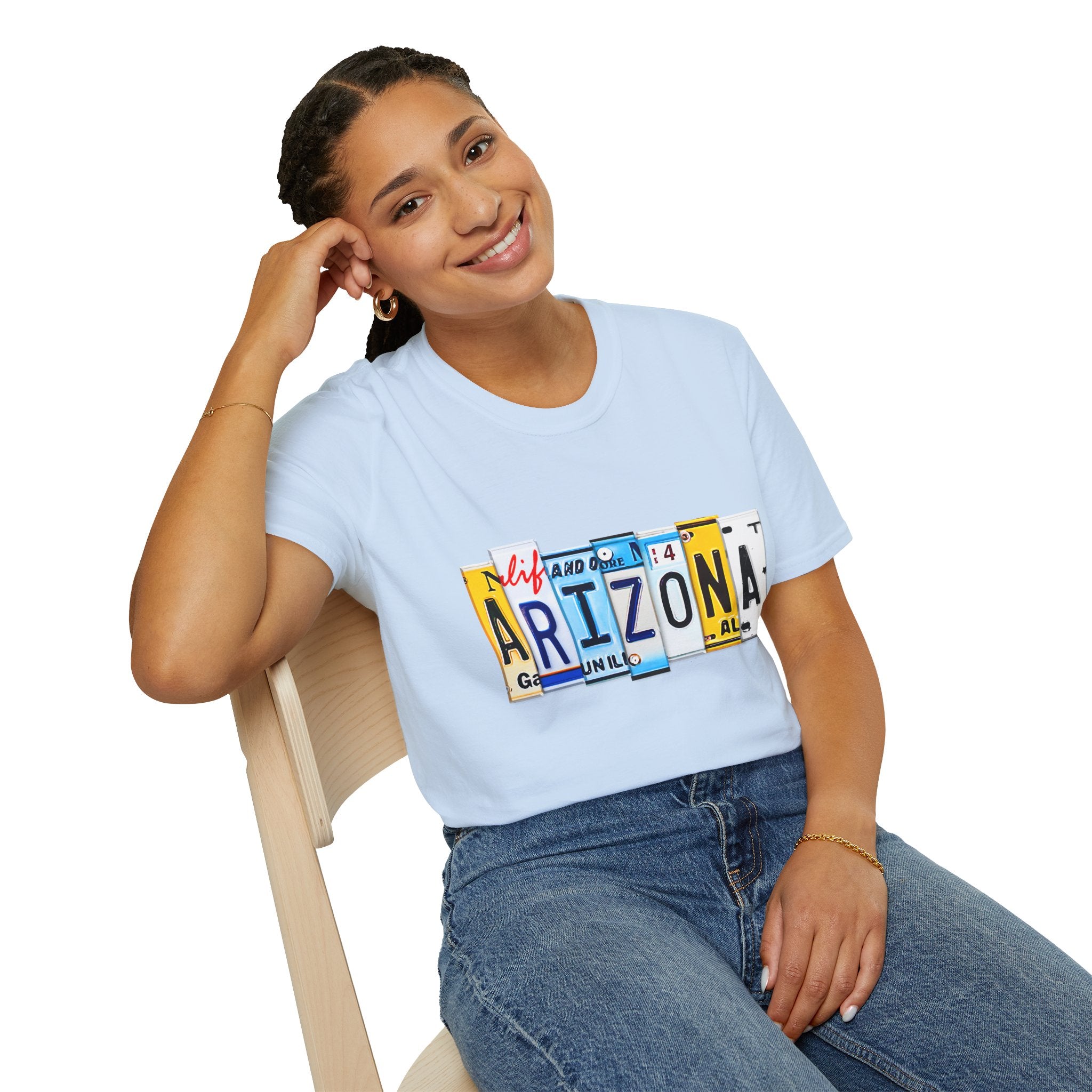 Arizona License Plate Collage T-Shirt | State Graphic Tee