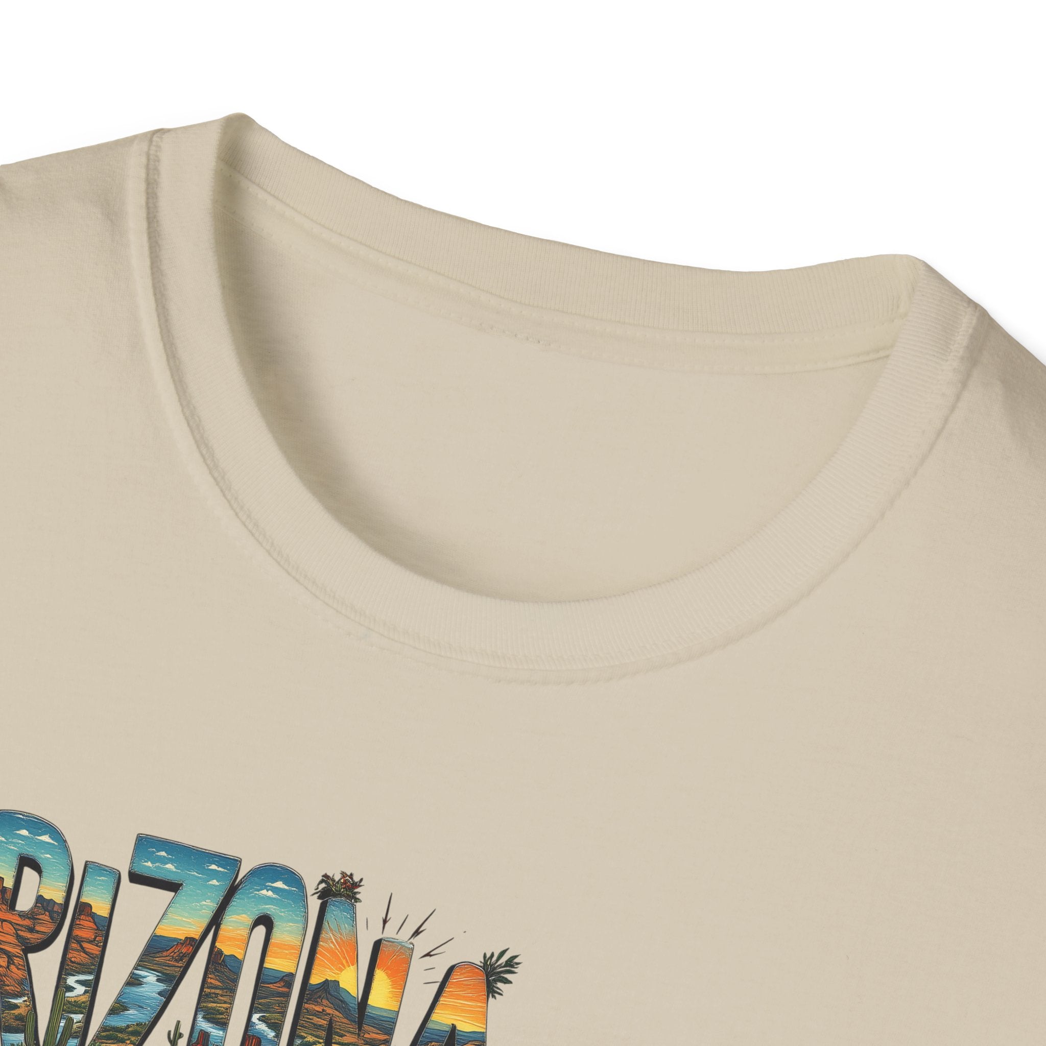 Arizona Route 66 Motorcycle T-Shirt | Biker Road Trip Tee