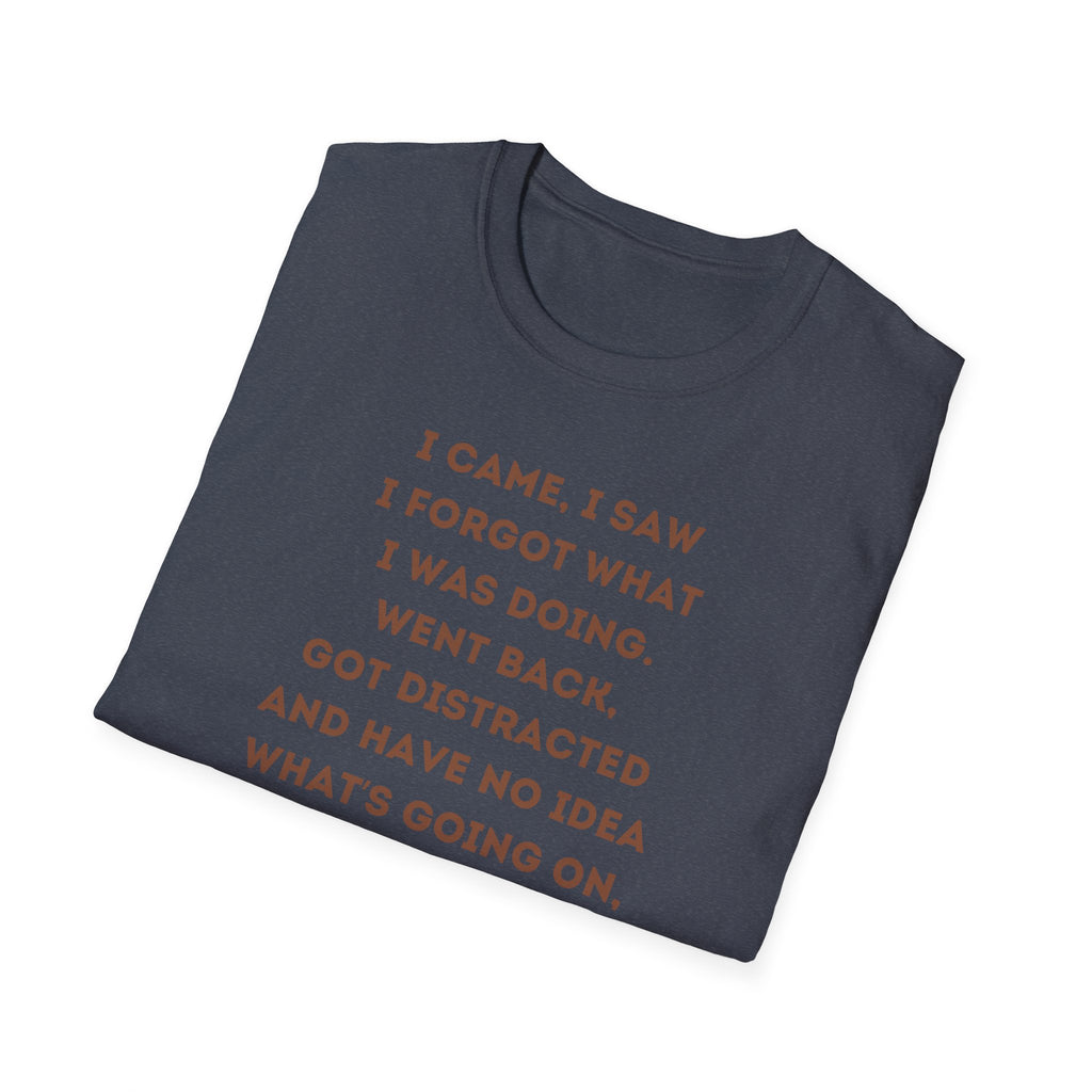 Funny Coffee Quote T-Shirt for Coffee Lovers, Humor Tee, Gift for Him/Her, Perfect for Birthdays, Housewarming, Casual Wear