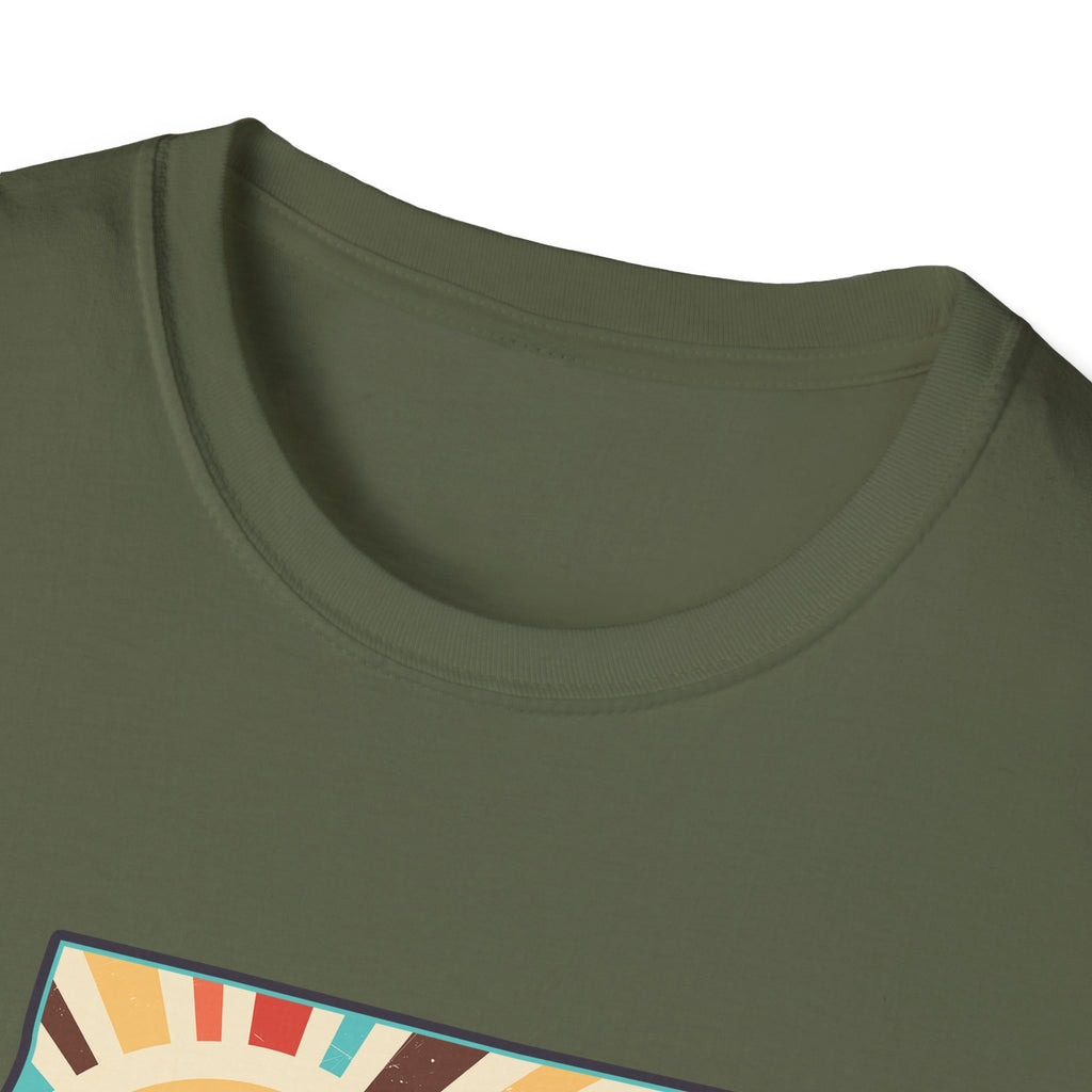 Arizona Retro Sunset T-Shirt | AZ State Map Vintage Rays