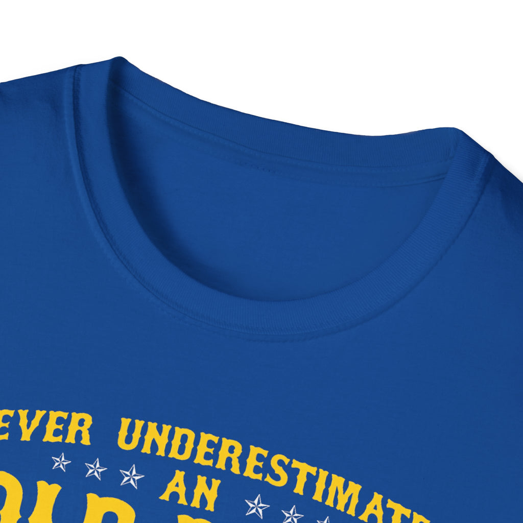 Never Underestimate an Old Man Who Is Also Vietnam Veteran T-Shirt | Military Tribute