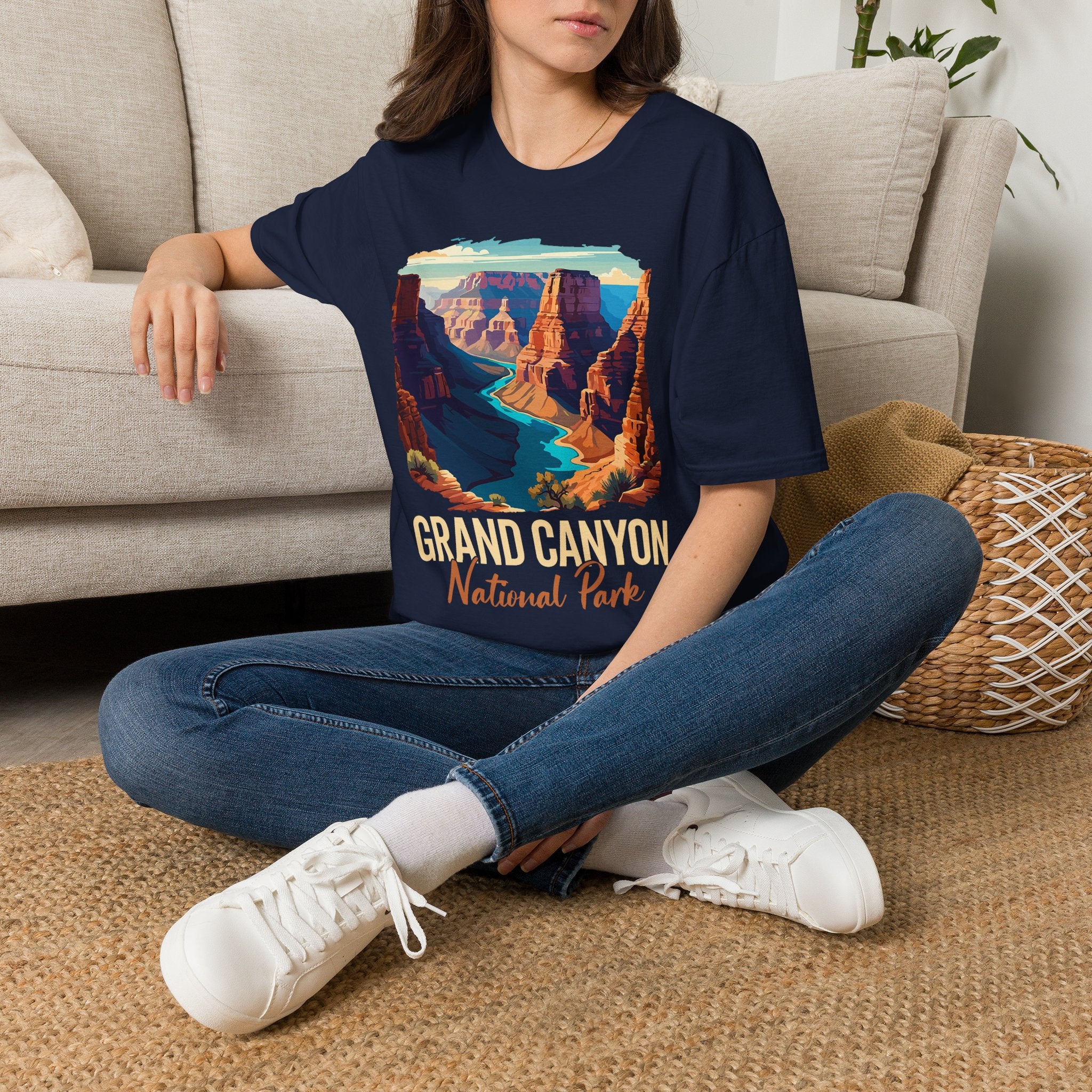 Grand Canyon National Park T-Shirt | Scenic Canyon Landscape