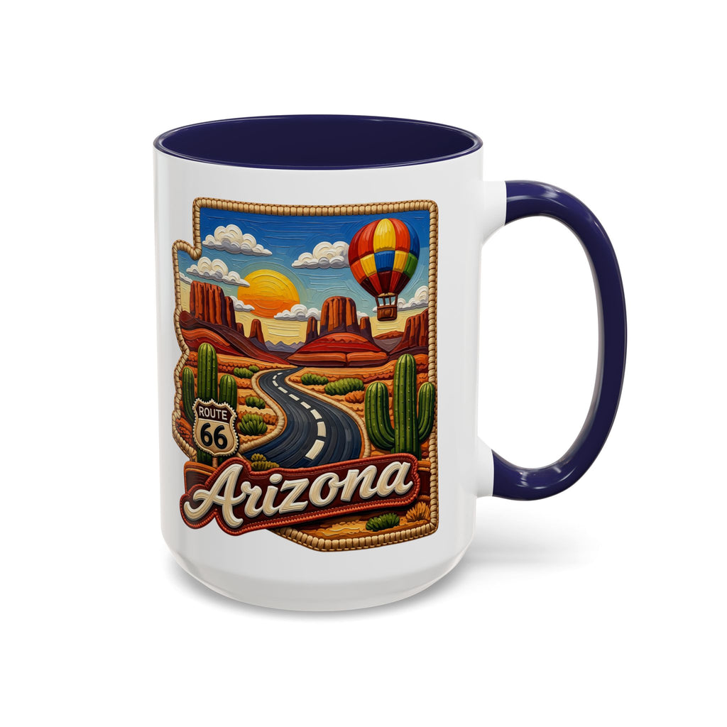 Arizona Route 66 Desert Scenic Mug | Accent Coffee Mug