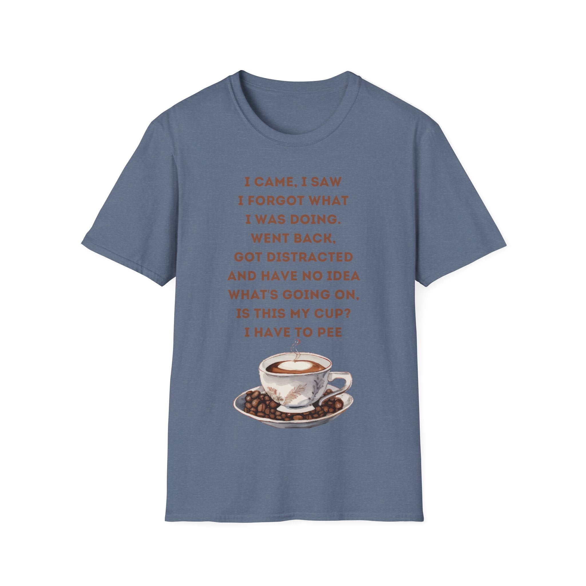 Funny Coffee Quote T-Shirt for Coffee Lovers, Humor Tee, Gift for Him/Her, Perfect for Birthdays, Housewarming, Casual Wear