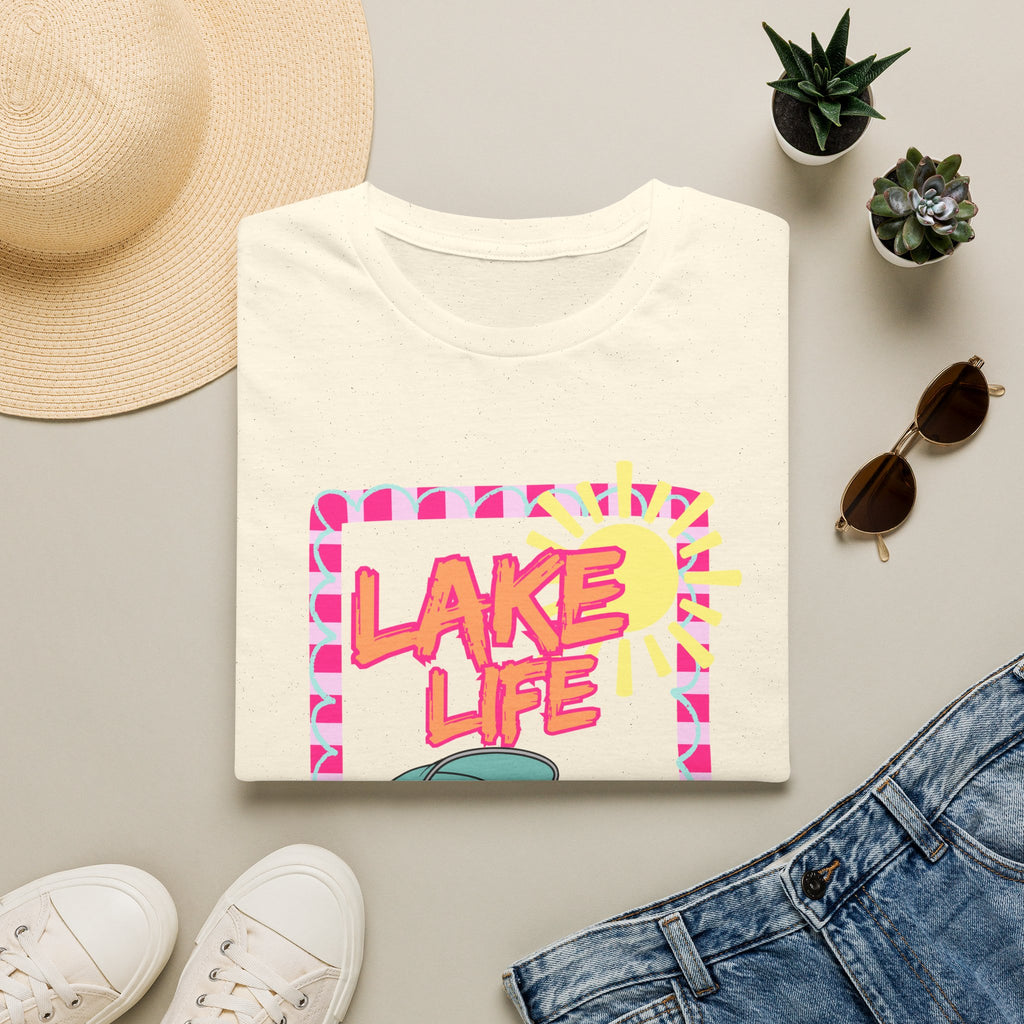 Lake Life Pontoon Boat T-Shirt | Summer Lake Vibes