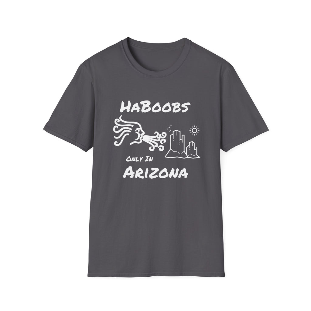 Arizona HaBoobs Softstyle T-Shirt, Casual Tee for Everyday Wear, Perfect Gift for Friends, Fashionable Graphic T-Shirt for Any Occasion