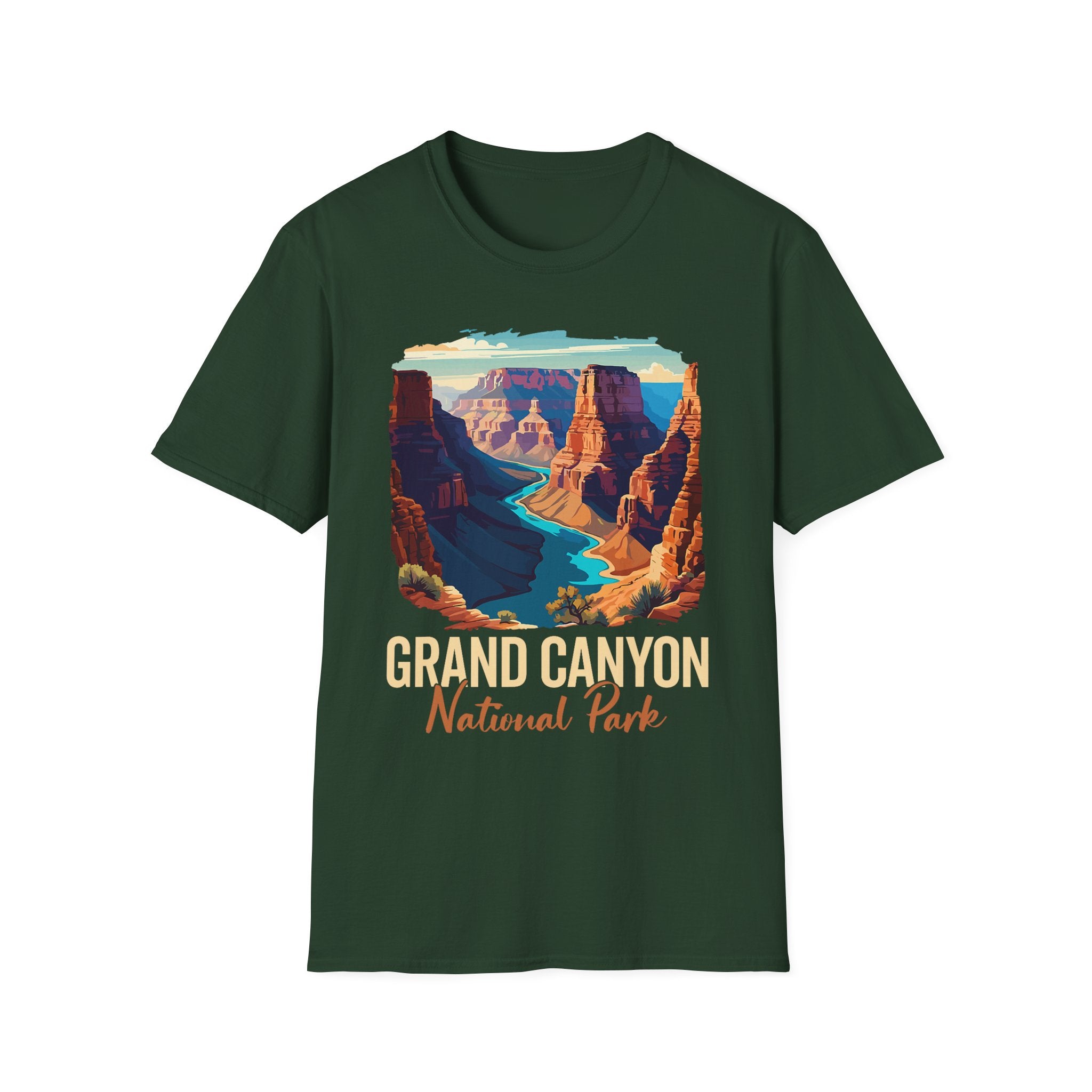 Grand Canyon National Park T-Shirt | Scenic Canyon Landscape