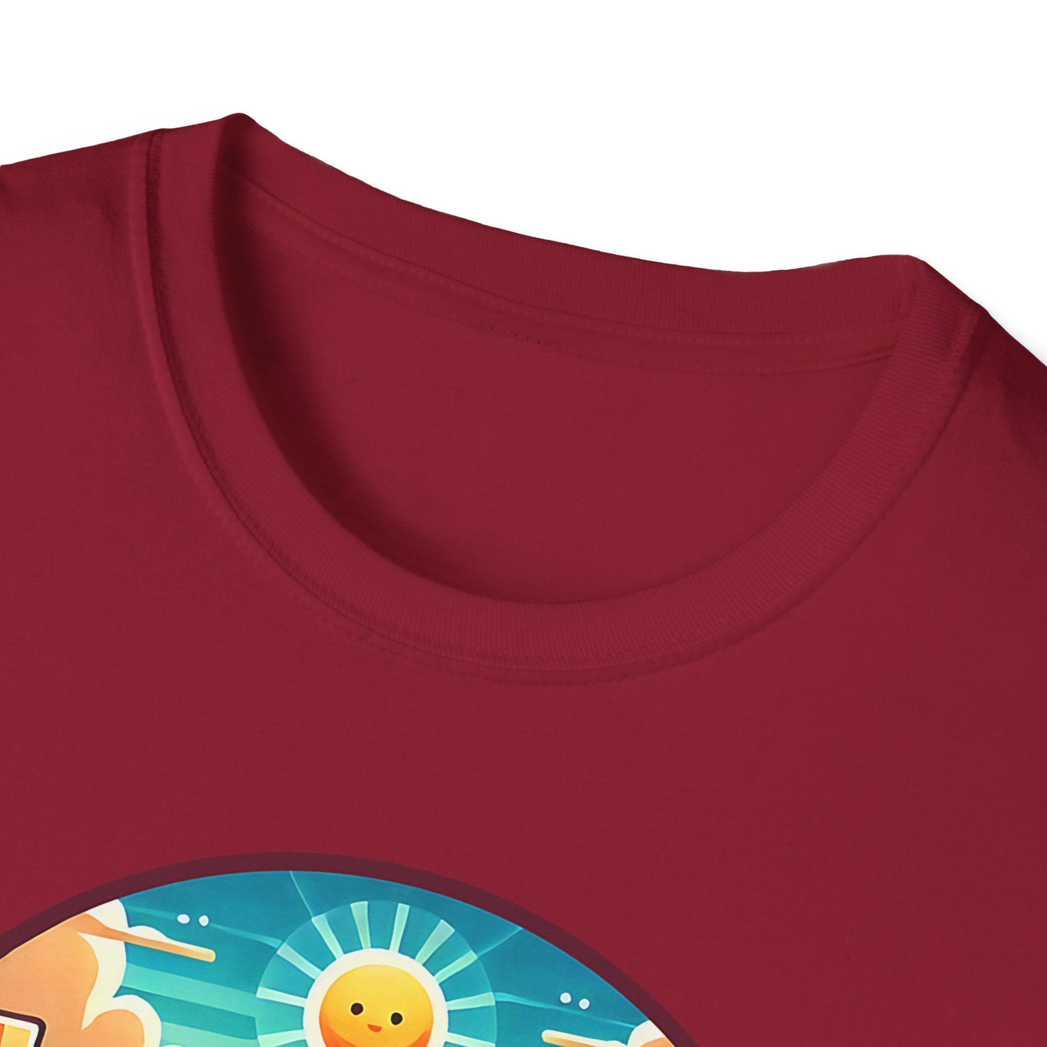 Grand Canyon National Park Retro Sunset T-Shirt | Canyon River Illustration