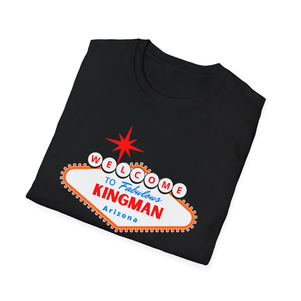 Kingman Arizona Vintage Welcome Sign T-Shirt