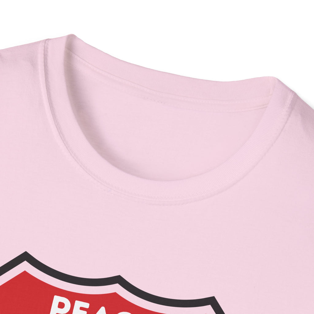 Peach Springs 66 Shield T-Shirt | Route 66 Road Sign Shirt