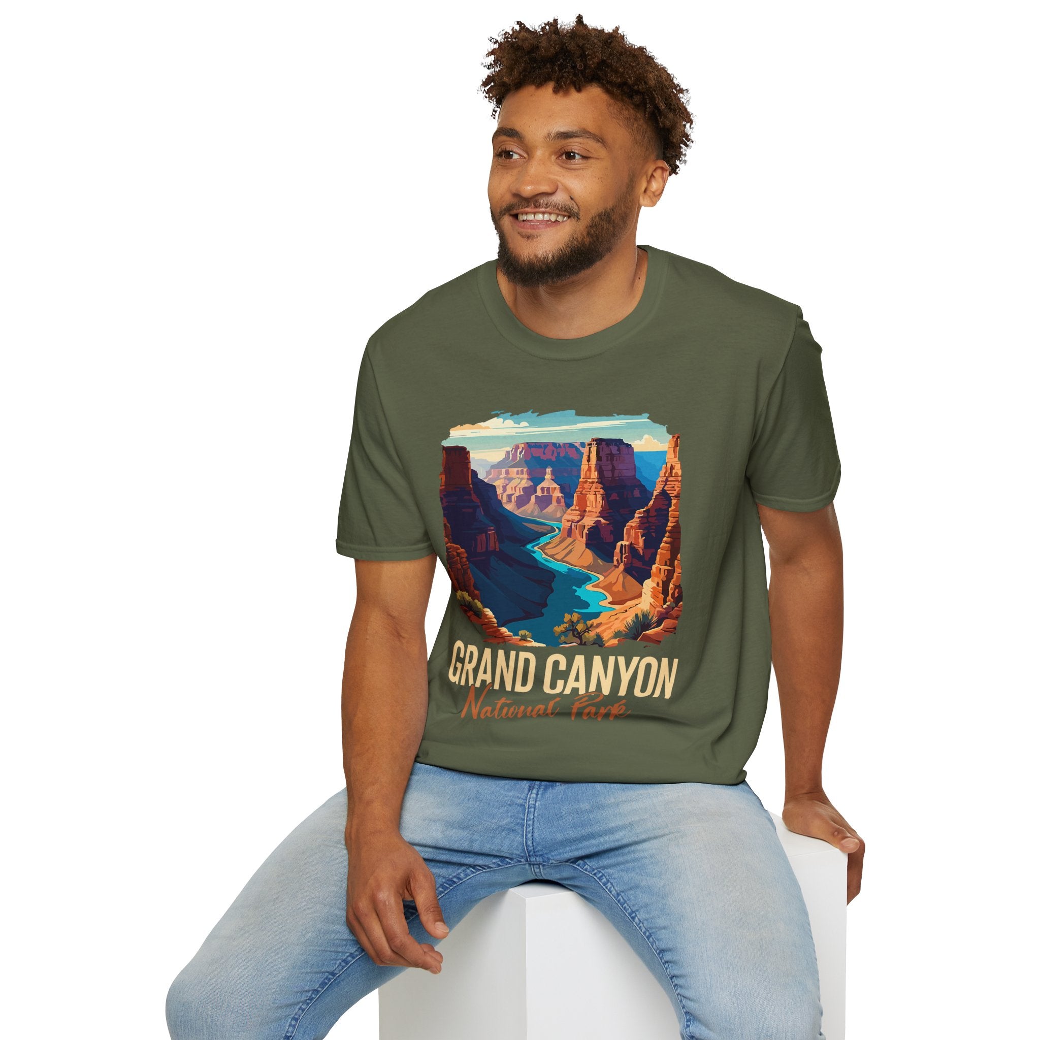 Grand Canyon National Park T-Shirt | Scenic Canyon Landscape