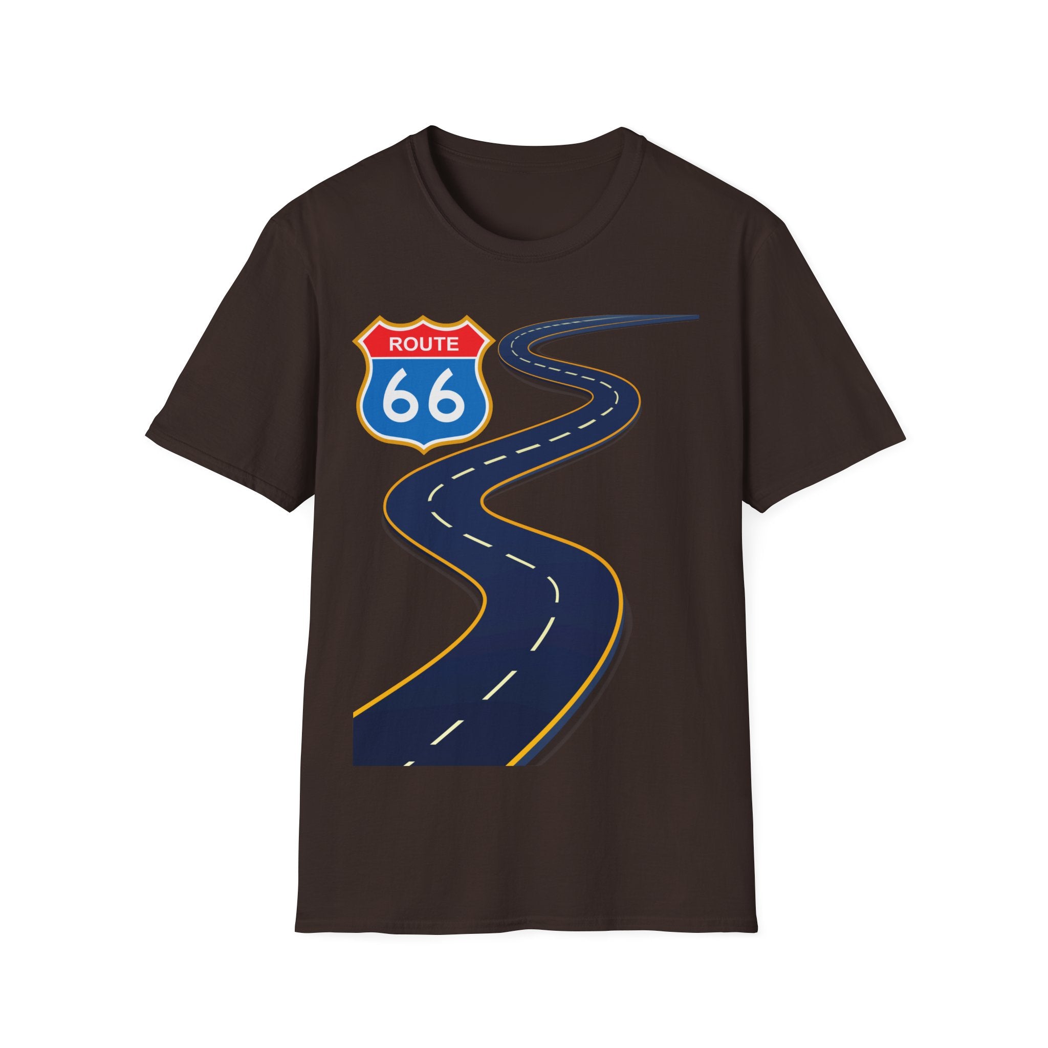 Route 66 Unisex Softstyle T-Shirt