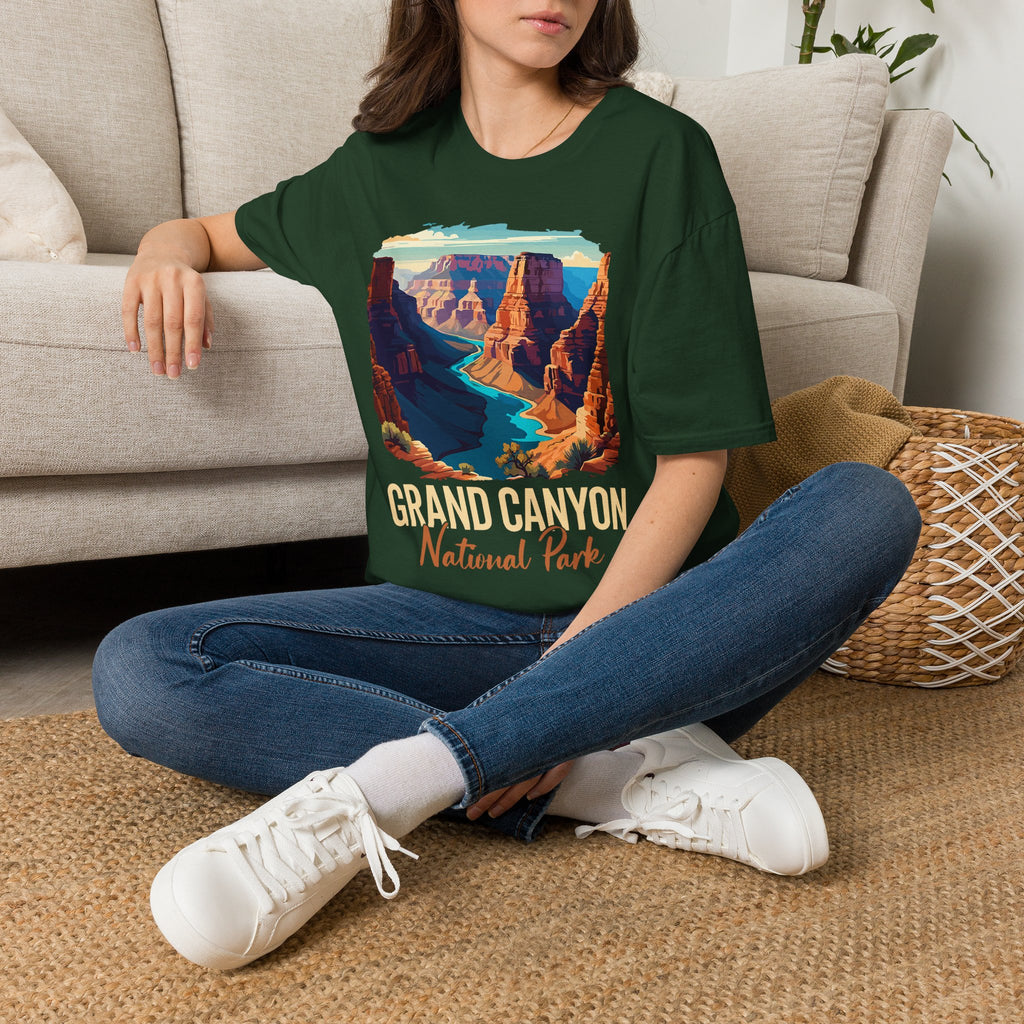 Grand Canyon National Park T-Shirt | Scenic Canyon Landscape