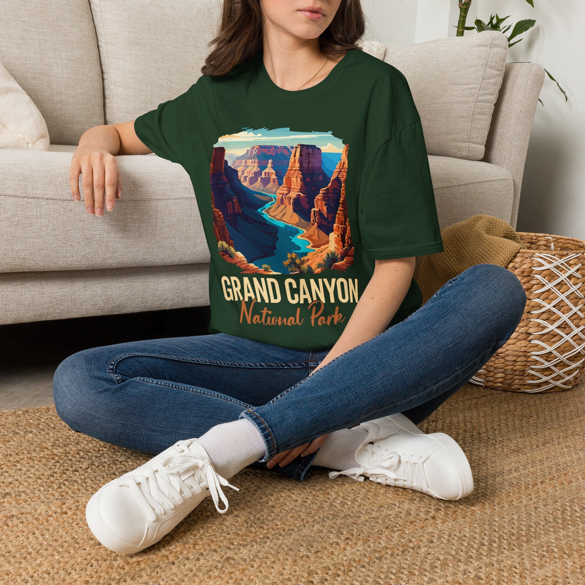 Grand Canyon National Park T-Shirt | Scenic Canyon Landscape