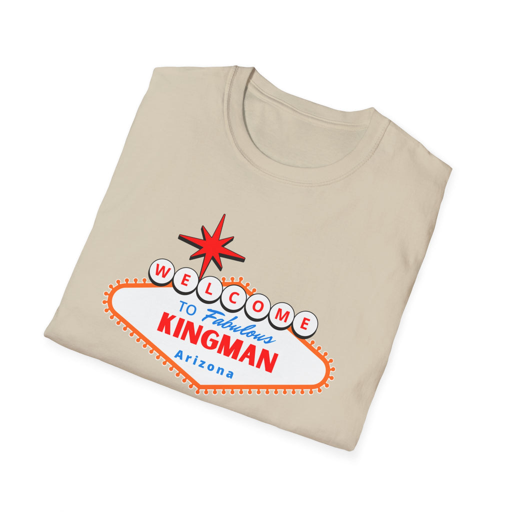 Kingman Arizona Vintage Welcome Sign T-Shirt