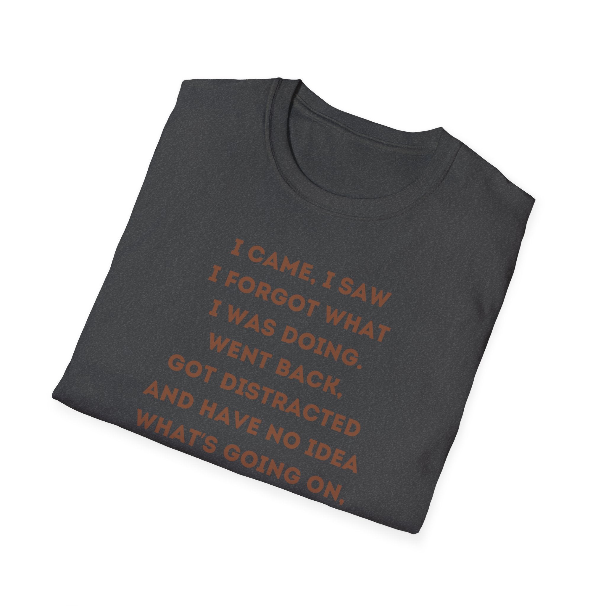 Funny Coffee Quote T-Shirt for Coffee Lovers, Humor Tee, Gift for Him/Her, Perfect for Birthdays, Housewarming, Casual Wear