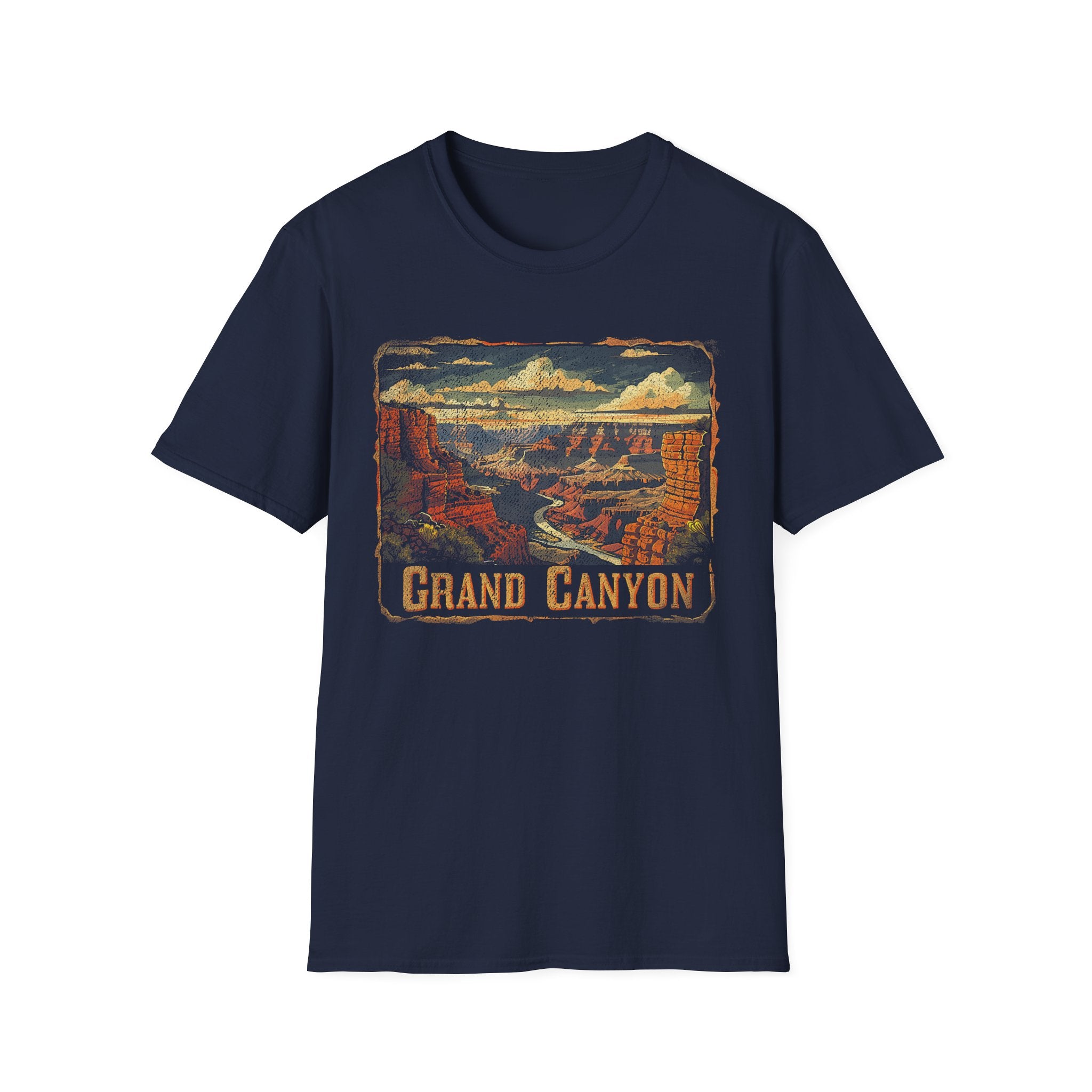 Grand Canyon Vintage National Park T-Shirt | Retro Landscape Tee