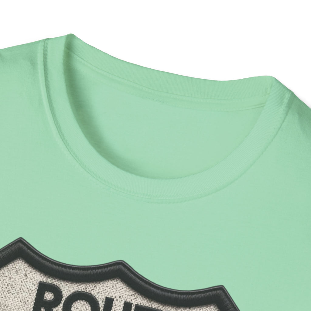 Route 66 Born to Roam T-Shirt | Vintage Highway Shield Tee