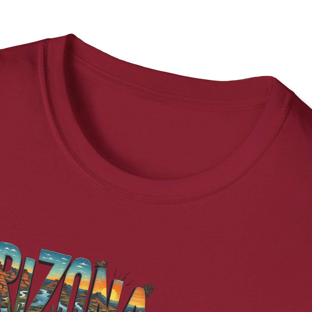 Arizona Route 66 Motorcycle T-Shirt | Biker Road Trip Tee