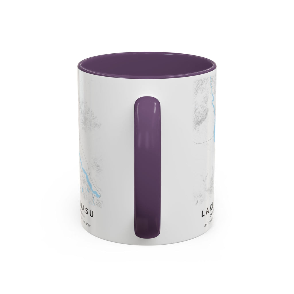 Lake Havasu map Accent Coffee Mug | 11oz 15oz