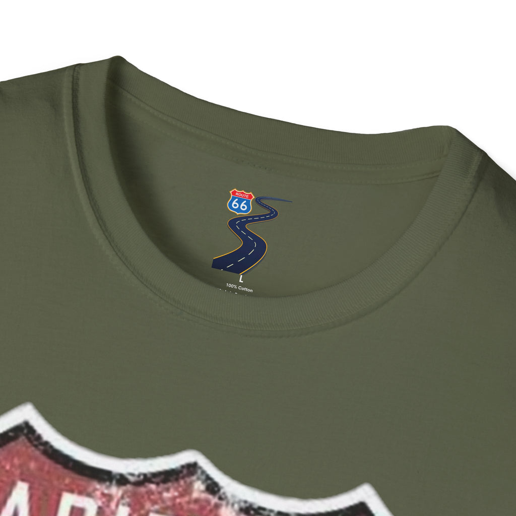 Arizona US 66 Shield T-Shirt | Route 66 Vintage Sign Tee
