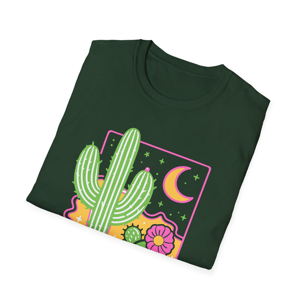 Sedona Arizona Cactus Graphic T-Shirt | Desert Floral Tee
