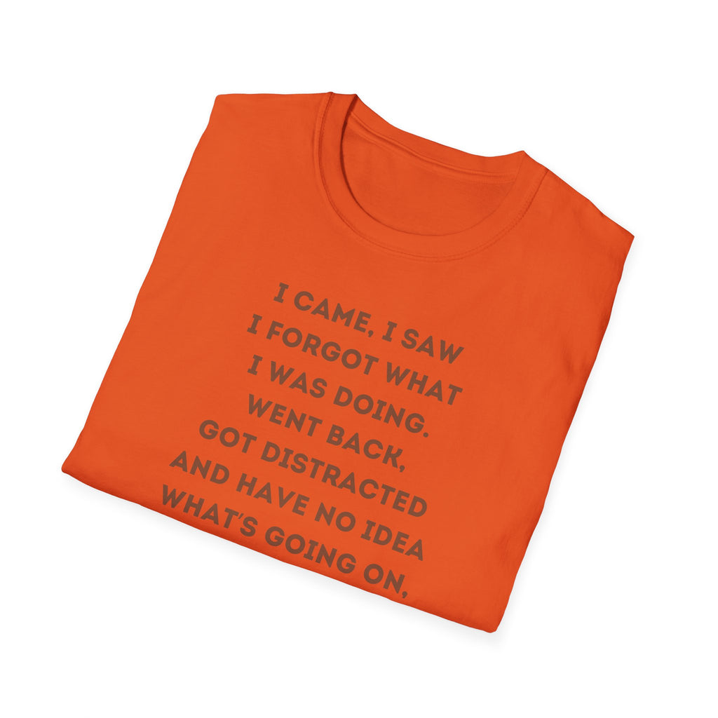 Funny Coffee Quote T-Shirt for Coffee Lovers, Humor Tee, Gift for Him/Her, Perfect for Birthdays, Housewarming, Casual Wear