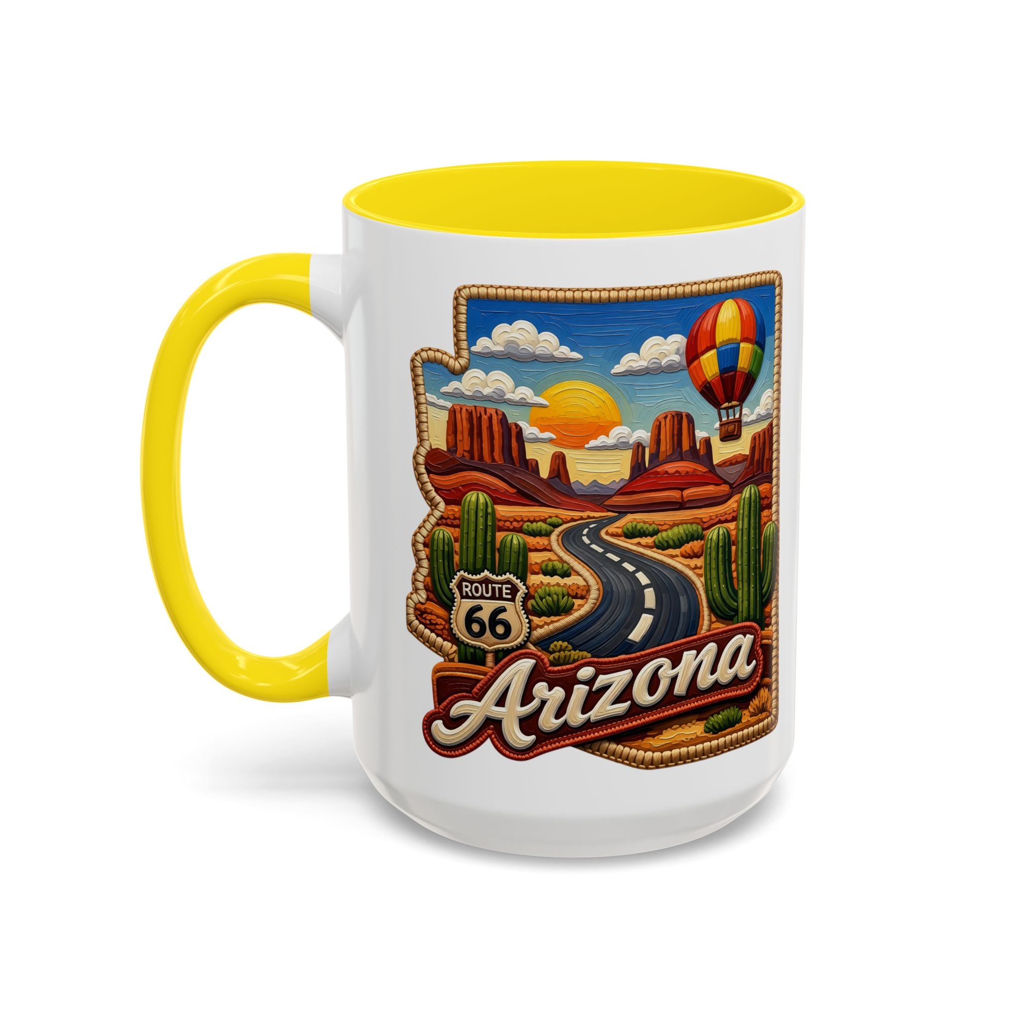Arizona Route 66 Desert Scenic Mug | Accent Coffee Mug