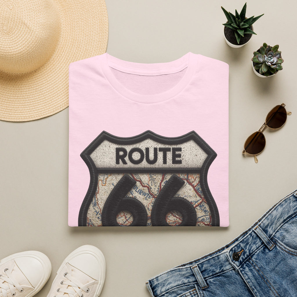 Route 66 Born to Roam T-Shirt | Vintage Highway Shield Tee