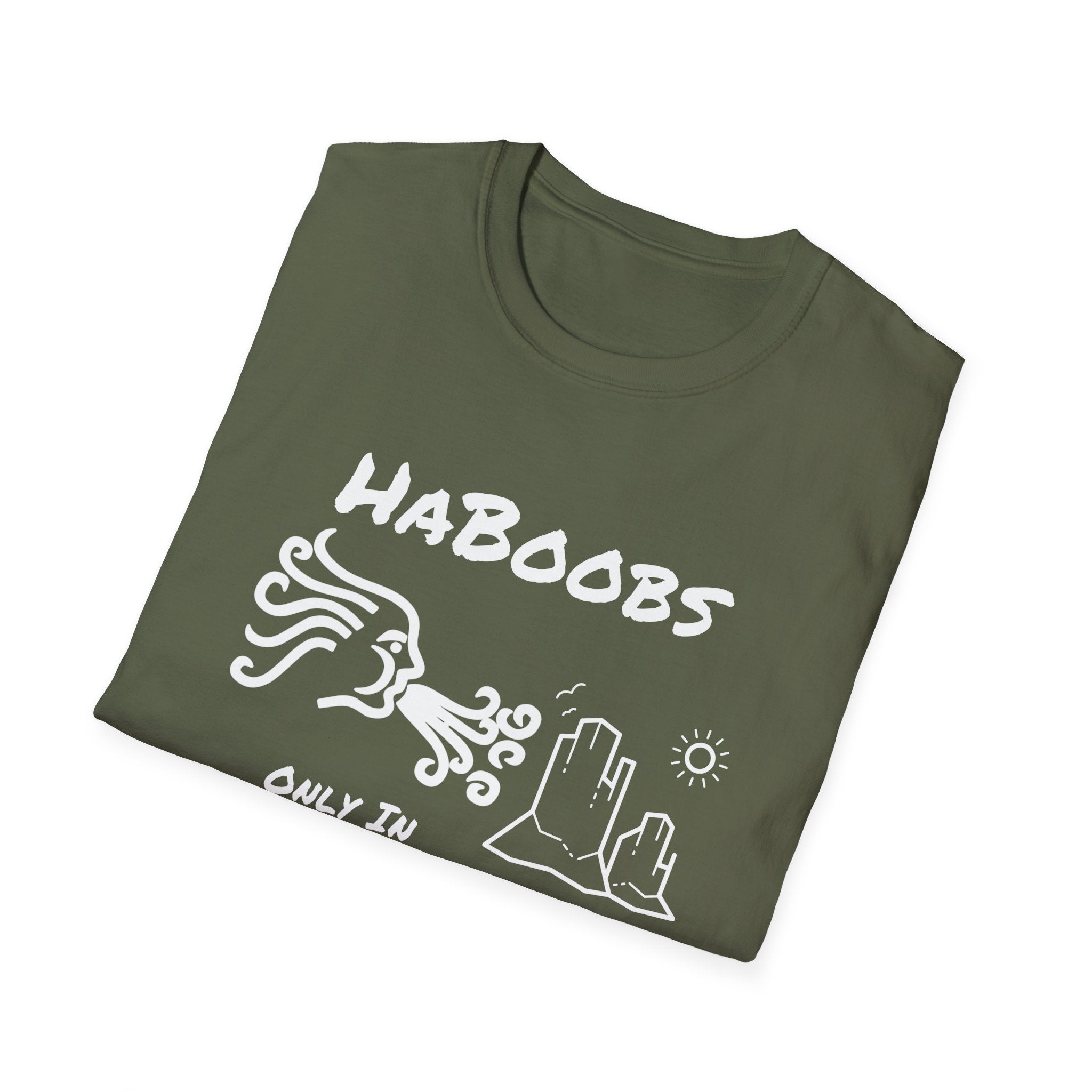 Arizona HaBoobs Softstyle T-Shirt, Casual Tee for Everyday Wear, Perfect Gift for Friends, Fashionable Graphic T-Shirt for Any Occasion