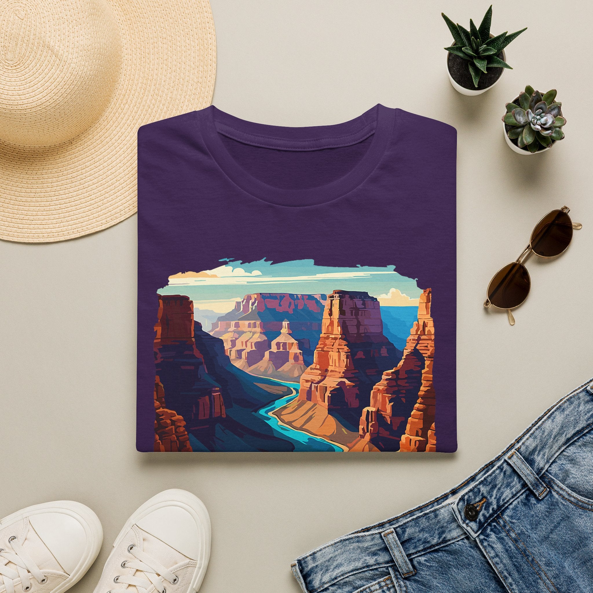 Grand Canyon National Park T-Shirt | Scenic Canyon Landscape