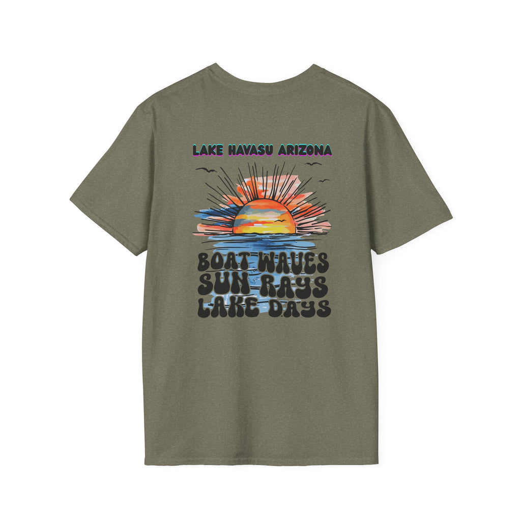Lake Havasu Arizona Lake Days T-Shirt | Summer Vibes | Mens Womans Apparel | Boat Life | Vacation Wear | Travel Tee  Outdoor Adventure Shirt