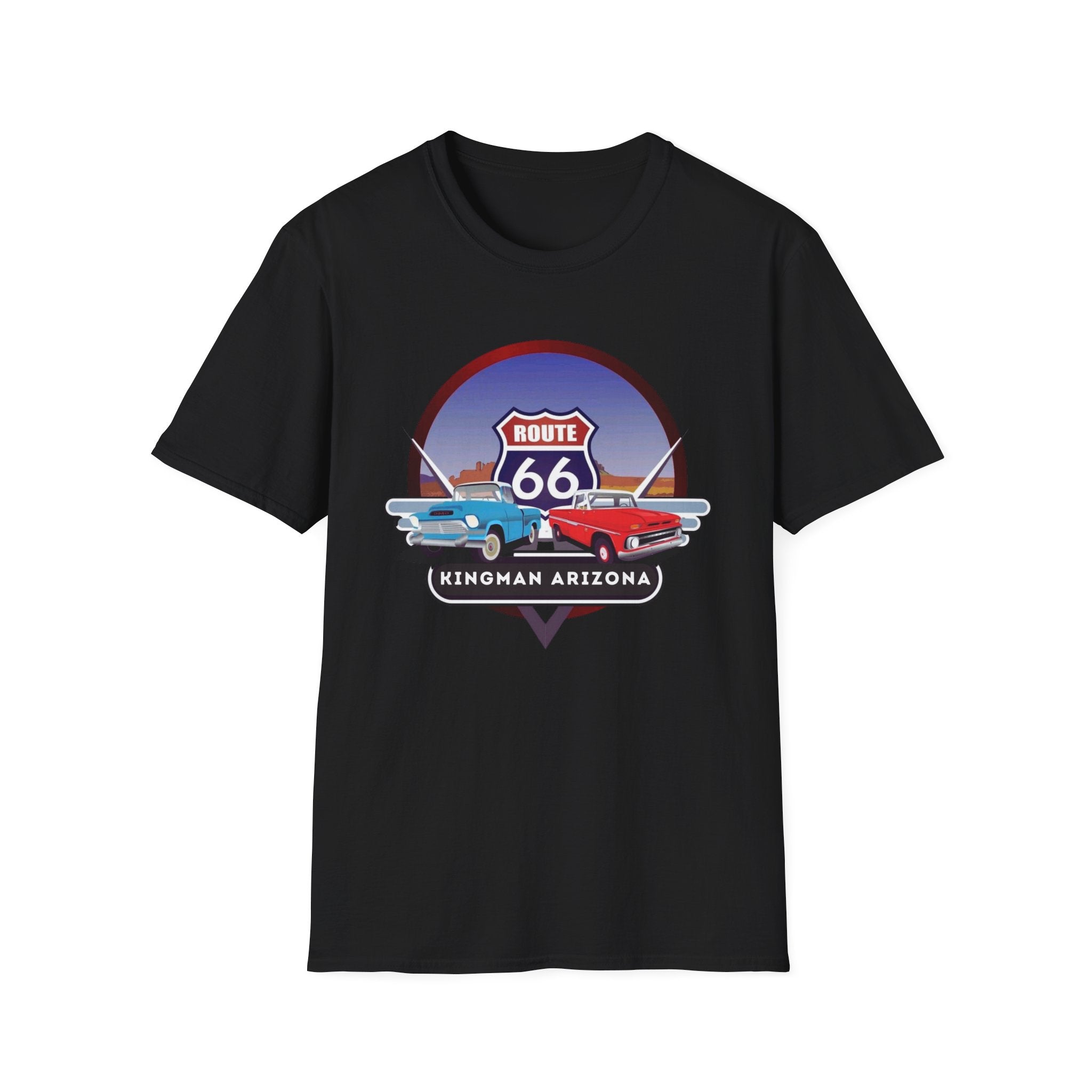 Route 66 Kingman Arizona Unisex Softstyle T-Shirt