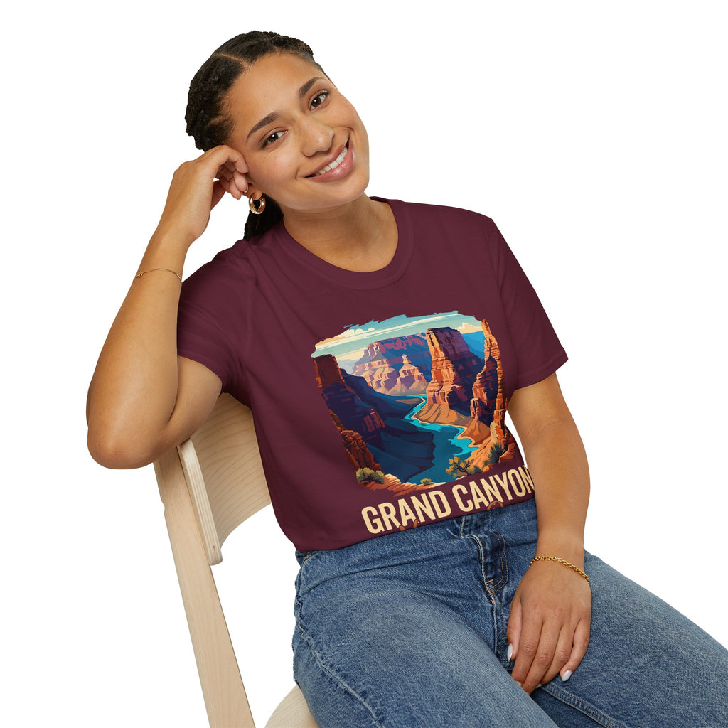 Grand Canyon National Park T-Shirt | Scenic Canyon Landscape