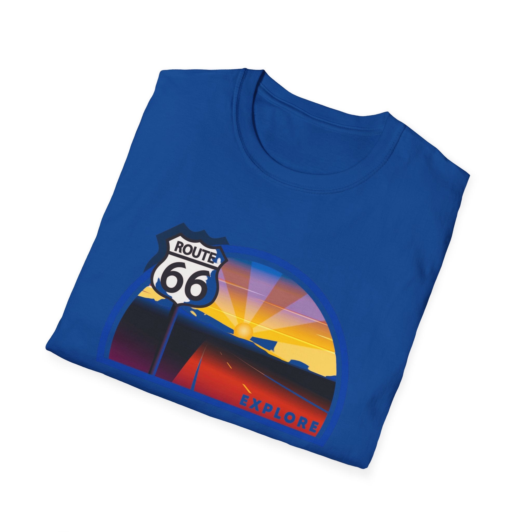 Route 66 City of Kingman Arizona Softstyle T-Shirt, Men Women Unisex Tee, Travel Souvenir Shirt, Vintage Road Trip Graphic Top, Retro