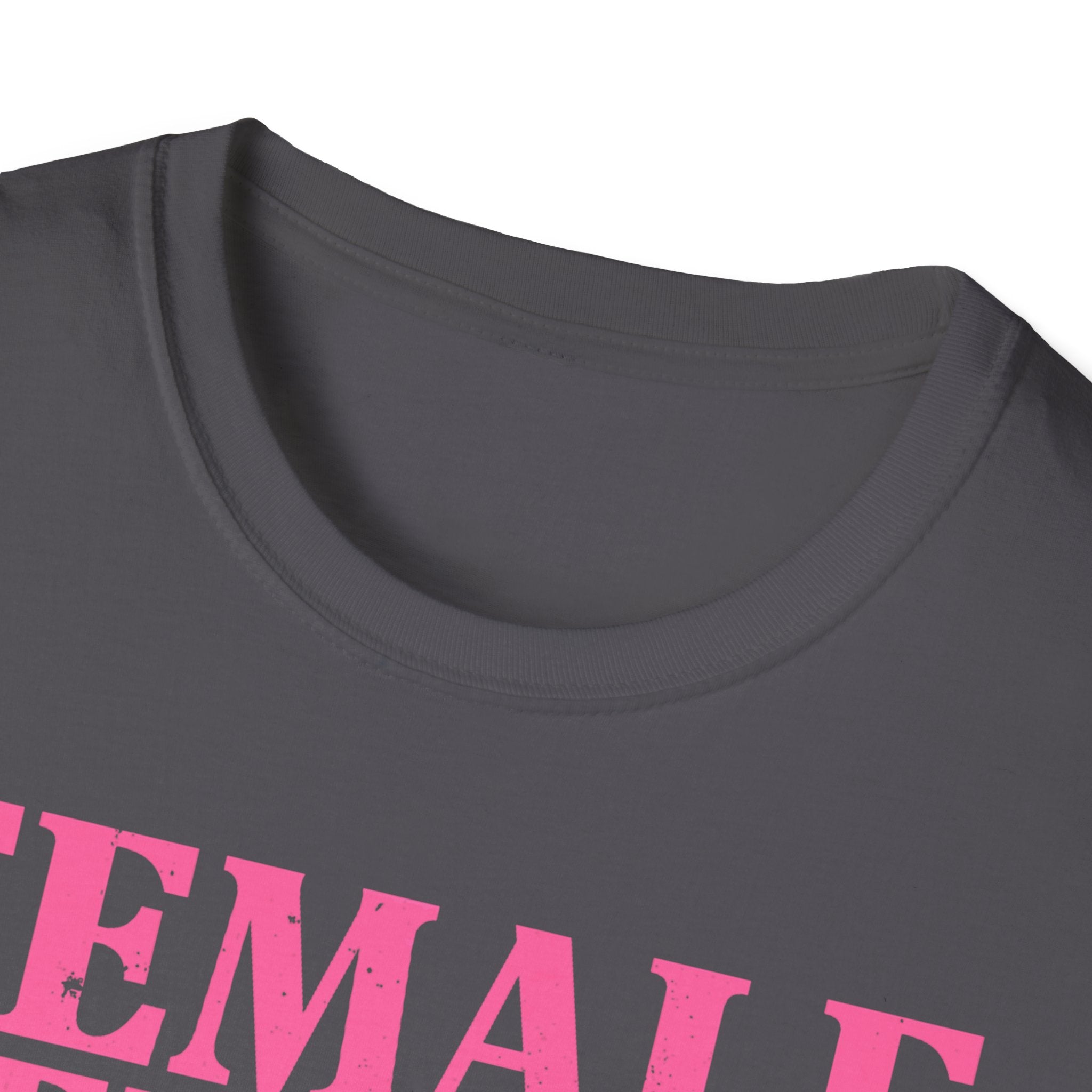 Female Veteran with Three Sides T-Shirt | American Flag, Pink Helmet, Military Pride