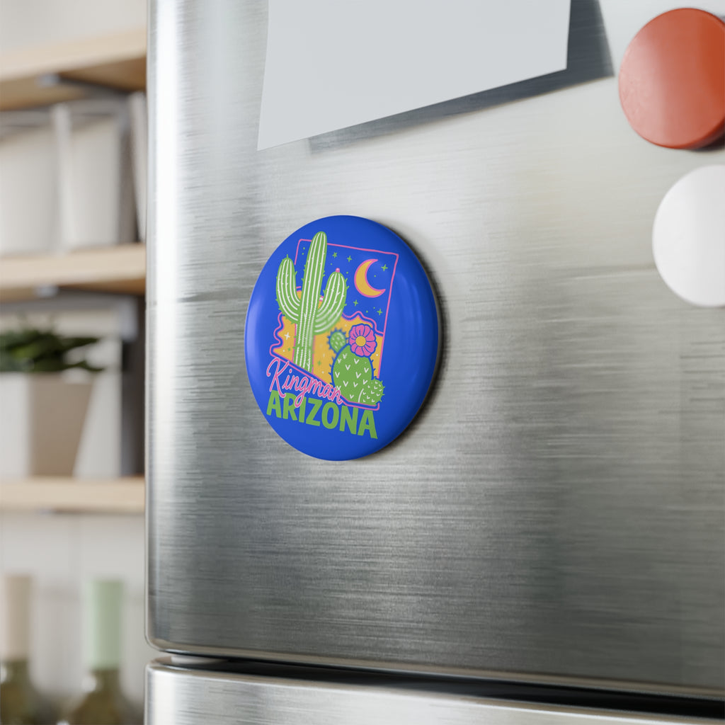 Kingman Arizona Cactus Night Magnet