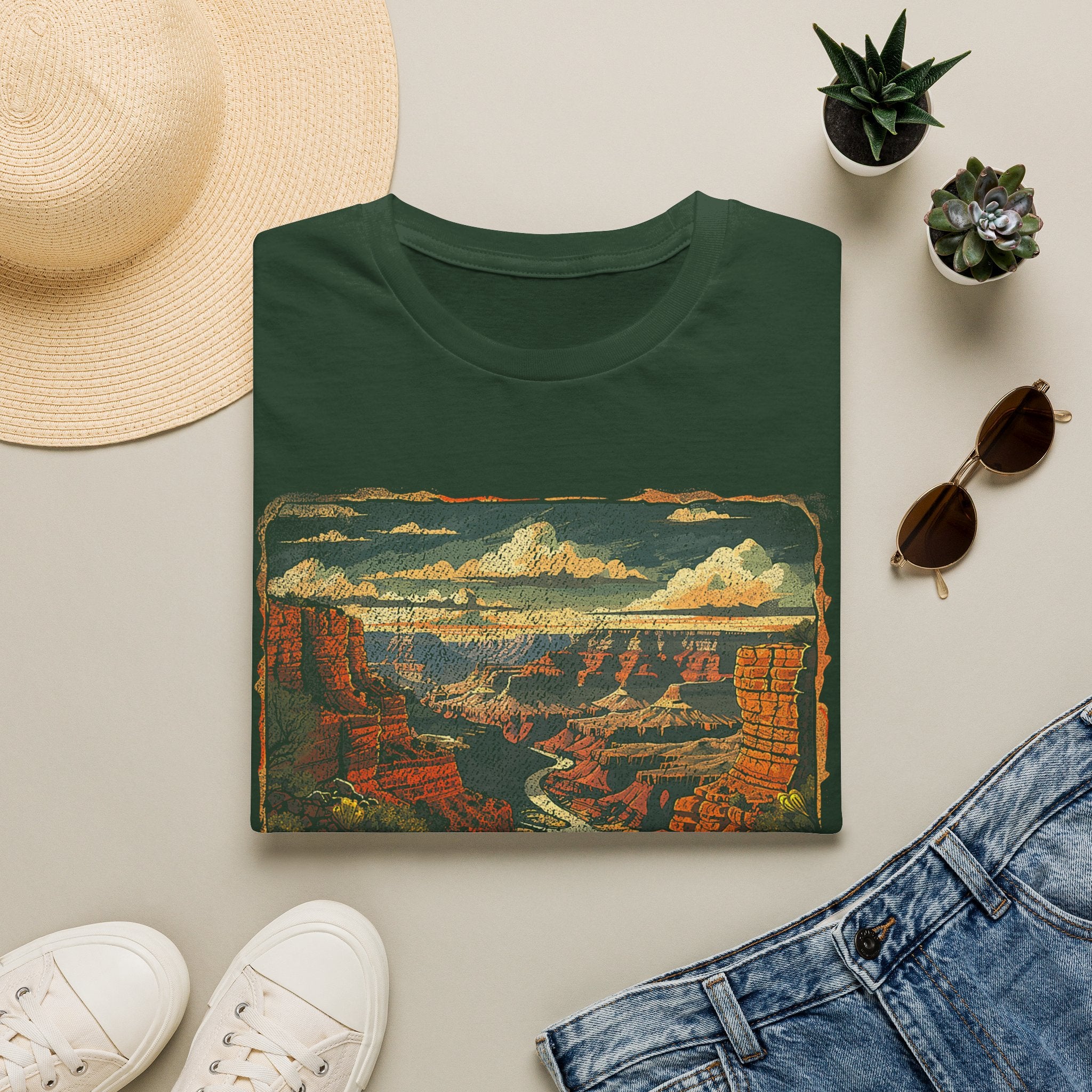 Grand Canyon Vintage National Park T-Shirt | Retro Landscape Tee