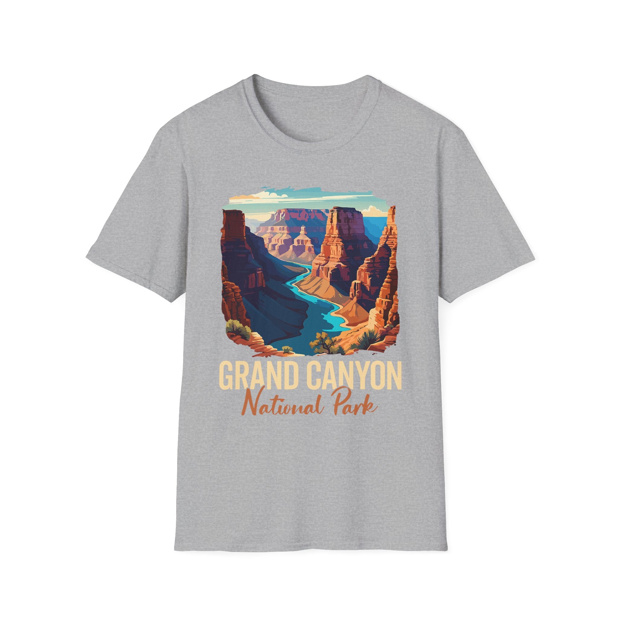 Grand Canyon National Park T-Shirt | Scenic Canyon Landscape