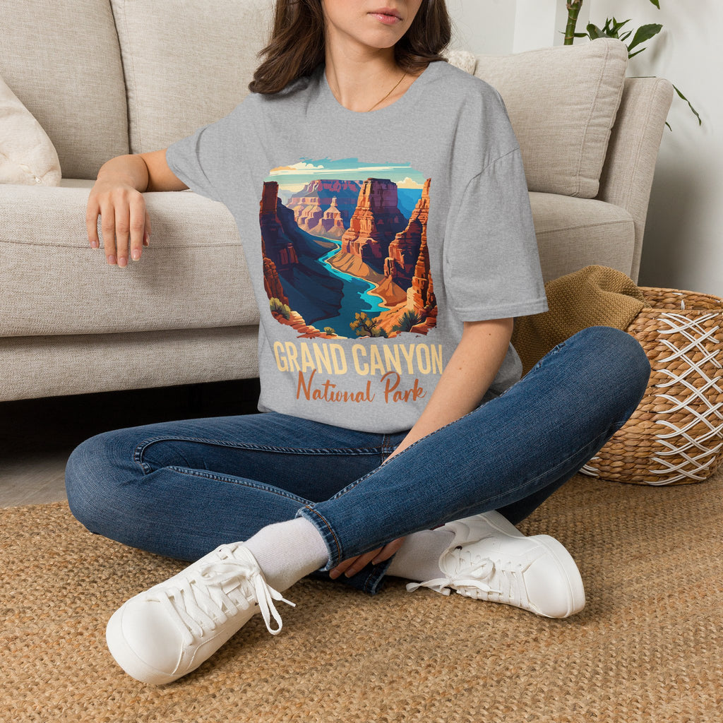 Grand Canyon National Park T-Shirt | Scenic Canyon Landscape