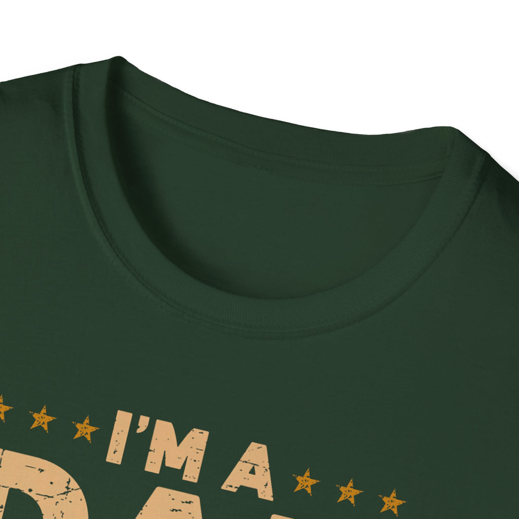 I'm a Dad a Grandpa and a Vietnam Veteran T-Shirt | Military Ribbon Tee