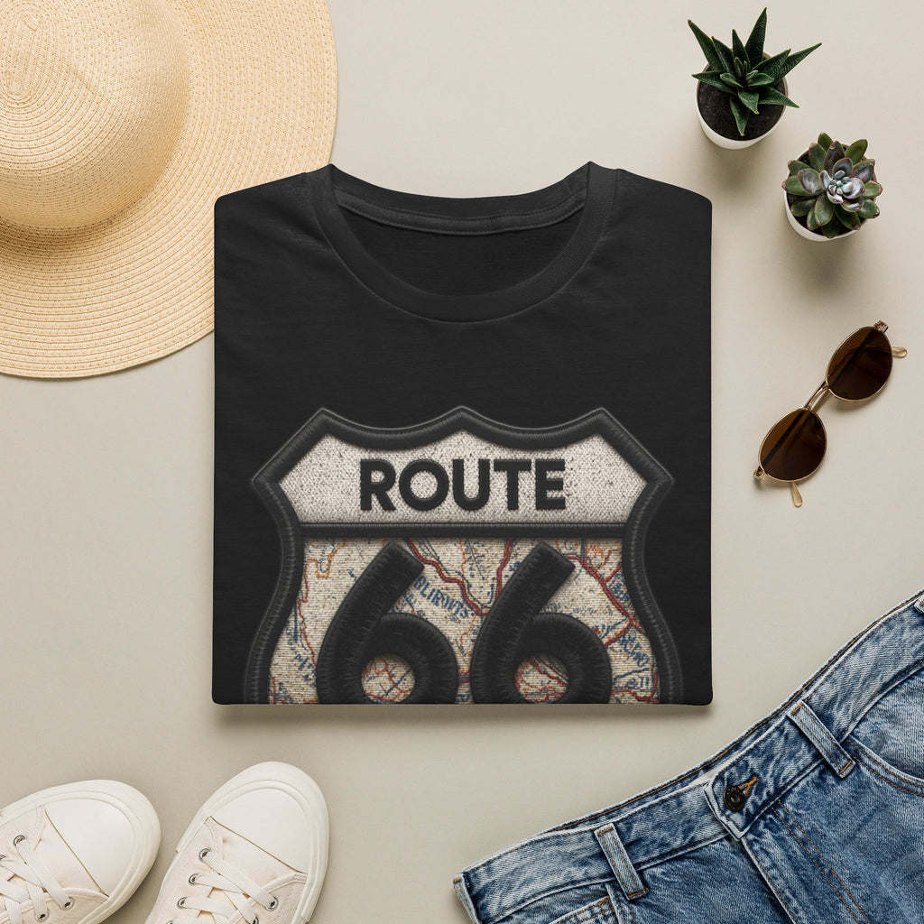 Route 66 Born to Roam T-Shirt | Vintage Highway Shield Tee
