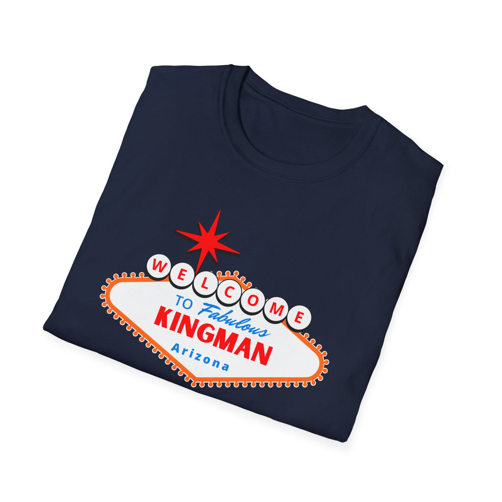 Kingman Arizona Vintage Welcome Sign T-Shirt
