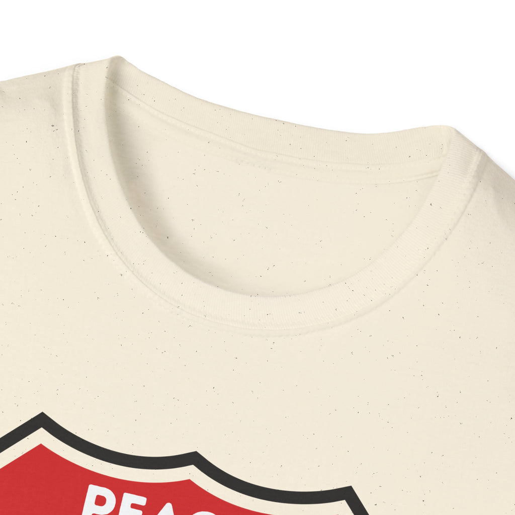 Peach Springs 66 Shield T-Shirt | Route 66 Road Sign Shirt