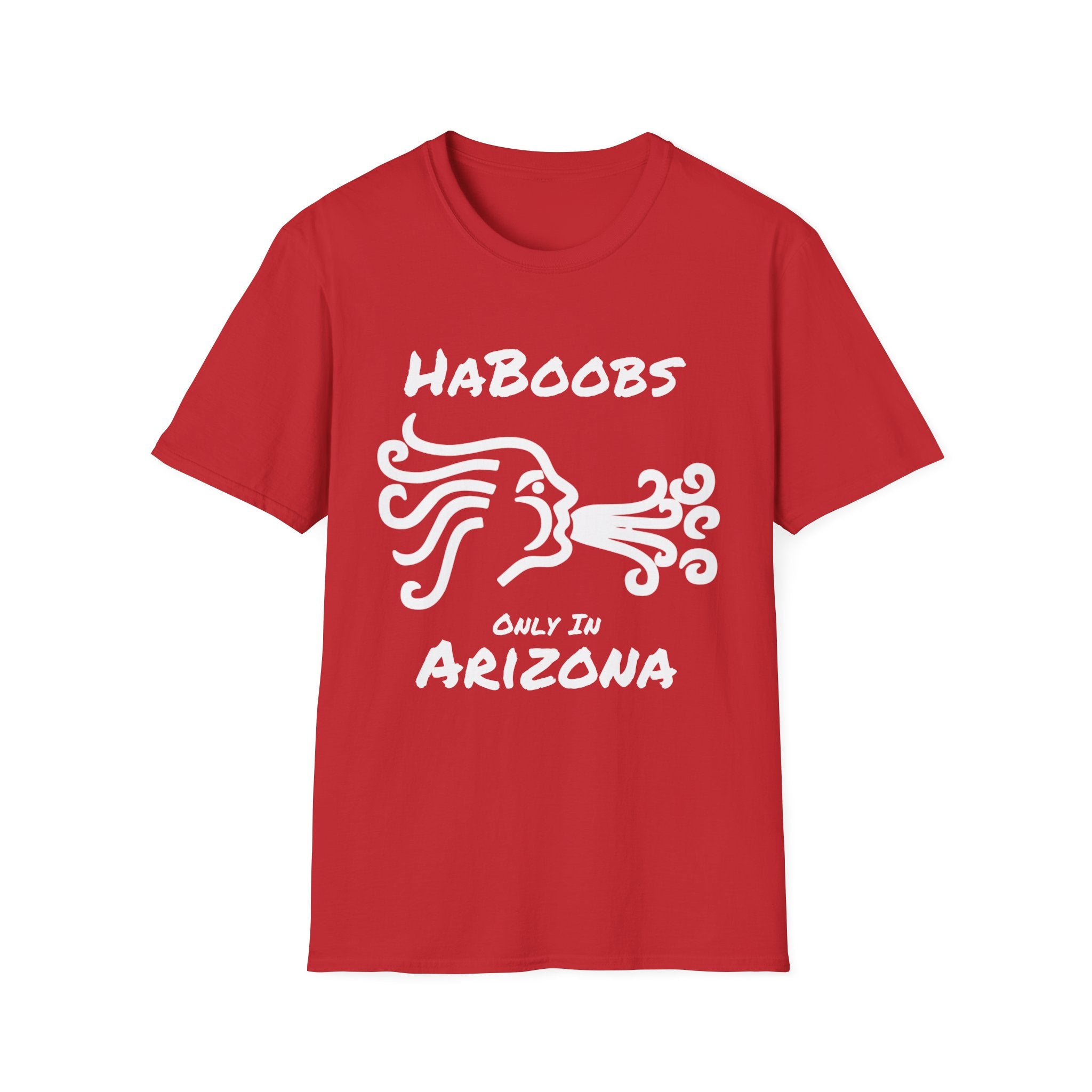 Arizona HaBoobs Mens Womans Unisex Softstyle T-Shirt | Funny Graphic Tee, Gift for Him/Her, Summer Wear, Vacation Shirt, Humor Apparel