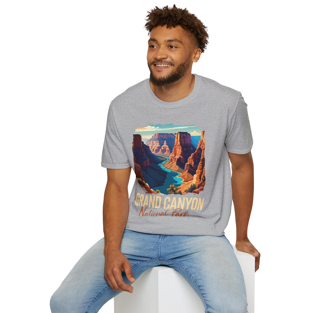Grand Canyon National Park T-Shirt | Scenic Canyon Landscape