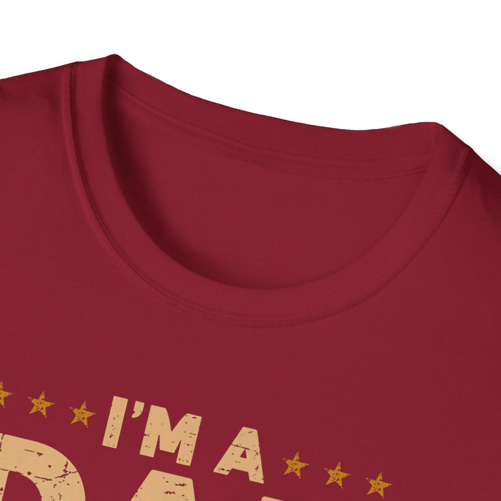 I'm a Dad a Grandpa and a Vietnam Veteran T-Shirt | Military Ribbon Tee
